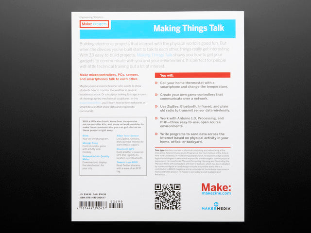 Making Things Talk, Second Edition By Tom Igoe