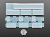 2 x 2.25U, 1 x 2.75U and Space Bar Keycap Mold