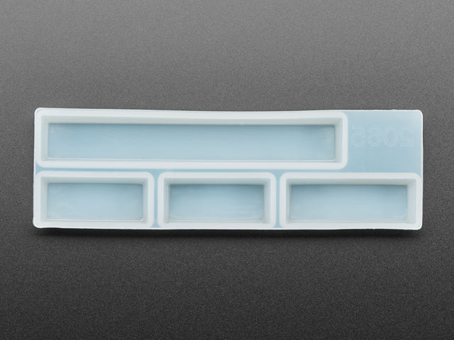 2 x 2.25U, 1 x 2.75U and Space Bar Keycap Mold