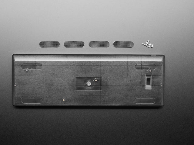 Translucent Smoke Plastic 60% / GH60 Keyboard Shell