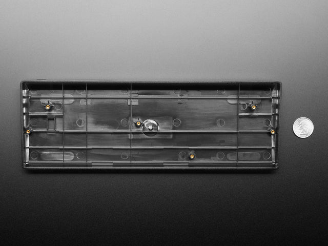 Translucent Smoke Plastic 60% / GH60 Keyboard Shell