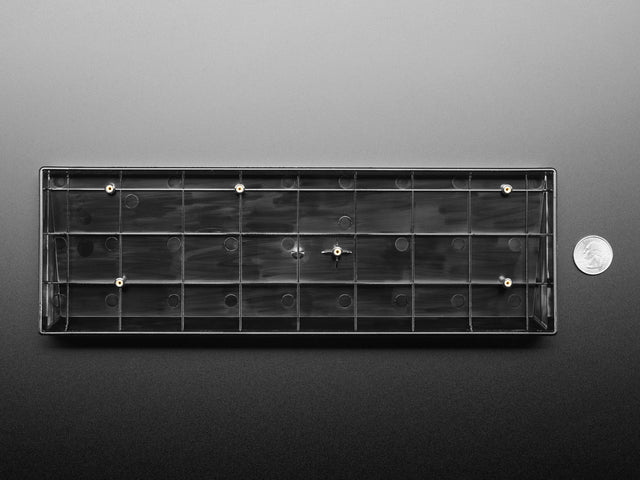 Translucent Smoke Plastic 65% / JKDK K68 Keyboard Shell