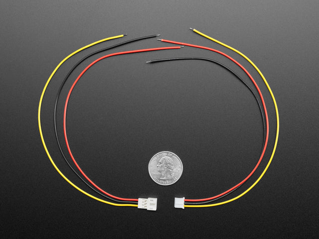 2.0mm Pitch 3-pin Cable Matching Pair - JST PH Compatible