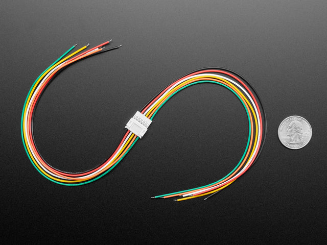 2.0mm Pitch 6-pin Cable Matching Pair - JST PH Compatible