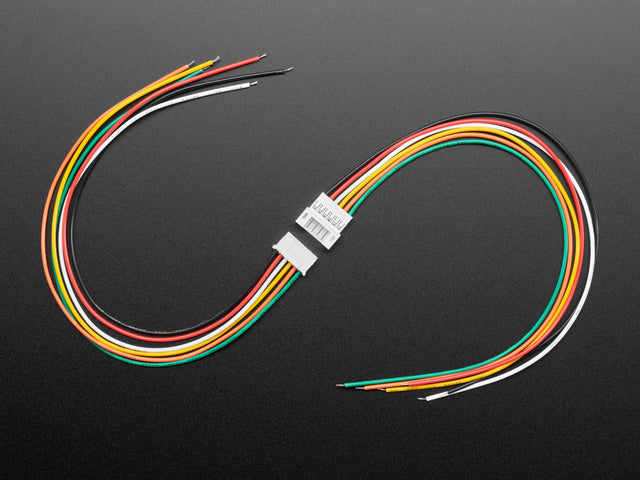2.0mm Pitch 6-pin Cable Matching Pair - JST PH Compatible