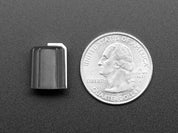 Slim Rubber Rotary Encoder Knob - 11.5mm x 14.5mm D-Shaft