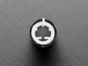 Slim Rubber Rotary Encoder Knob - 11.5mm x 14.5mm D-Shaft