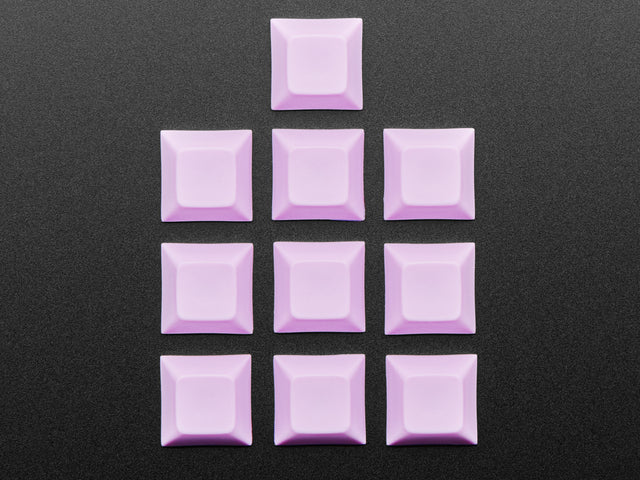 Light Purple DSA Keycaps for MX Compatible Switches - 10 pack