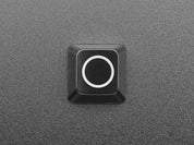 Etched Glow-Through Keycap - Zener ESP Circle Design
