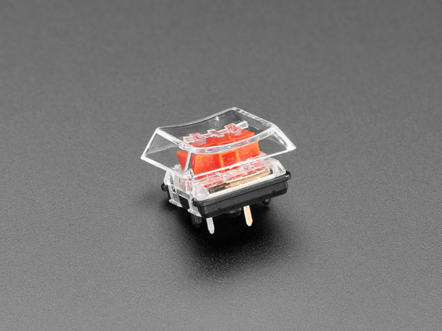 Clear Kailh CHOC Slim Key Caps x 10 pack