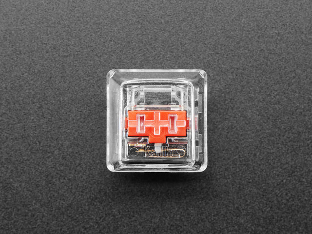 Clear Kailh CHOC Slim Key Caps x 10 pack