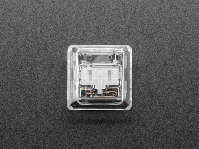 Clear Kailh CHOC Slim Key Caps x 10 pack