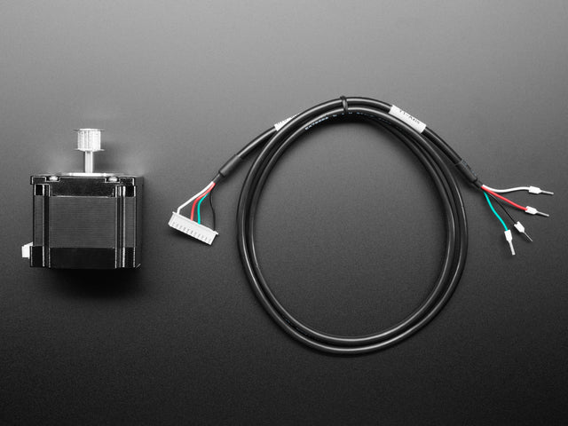Stepper Motor - NEMA-23 Size with 9mm GT2 Pulley