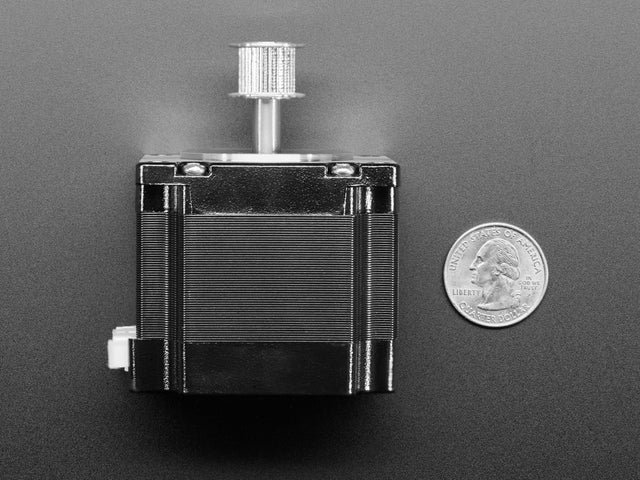 Stepper Motor - NEMA-23 Size with 9mm GT2 Pulley