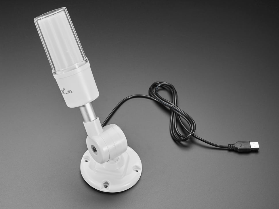 Tri-Color USB Controlled Tower Light with Buzzer
