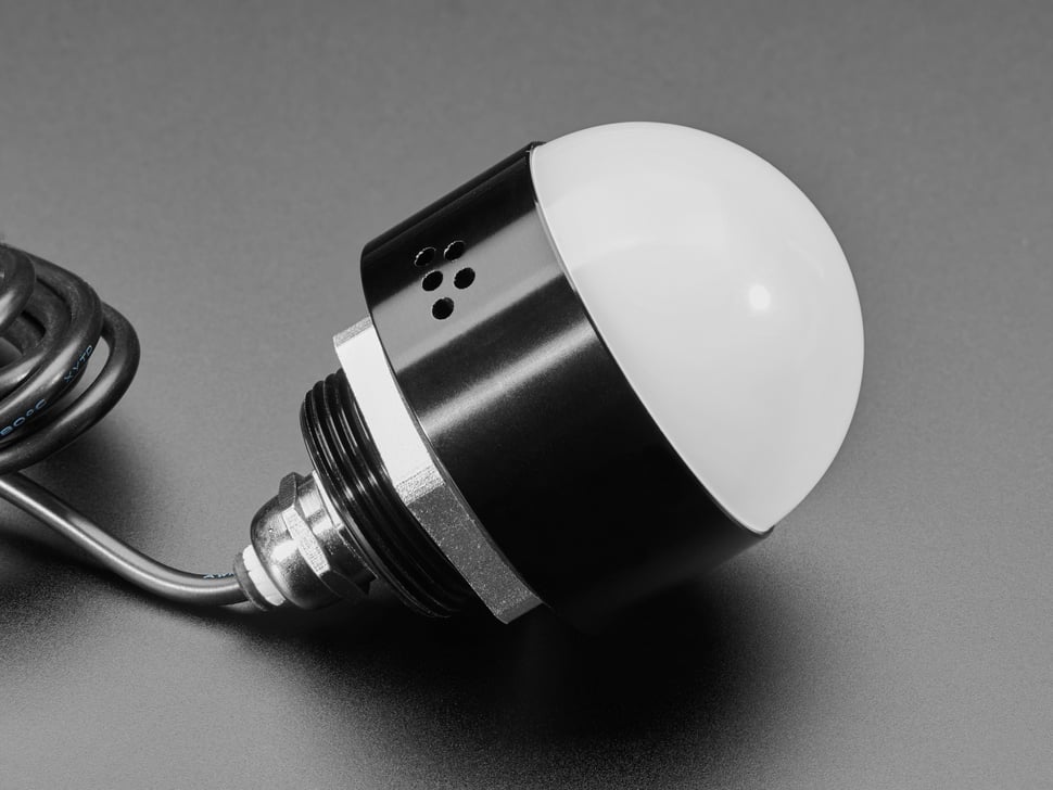 Tri-Color USB Controlled Hemisphere Alarm Light with Buzzer