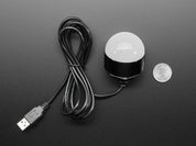 Tri-Color USB Controlled Hemisphere Alarm Light with Buzzer