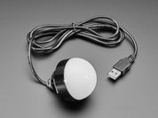 Sealed Tri-Color USB Controlled Hemisphere Alarm Light
