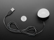 Sealed Tri-Color USB Controlled Hemisphere Alarm Light