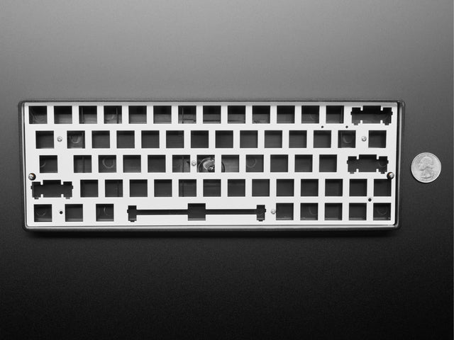 Anodized Aluminum Metal Keyboard Plate for 60% / GH60 Cases