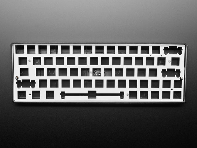 Anodized Aluminum Metal Keyboard Plate for 60% / GH60 Cases