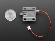 Small Lock-style Solenoid 6VDC @ 600mAh with 2-pin JST