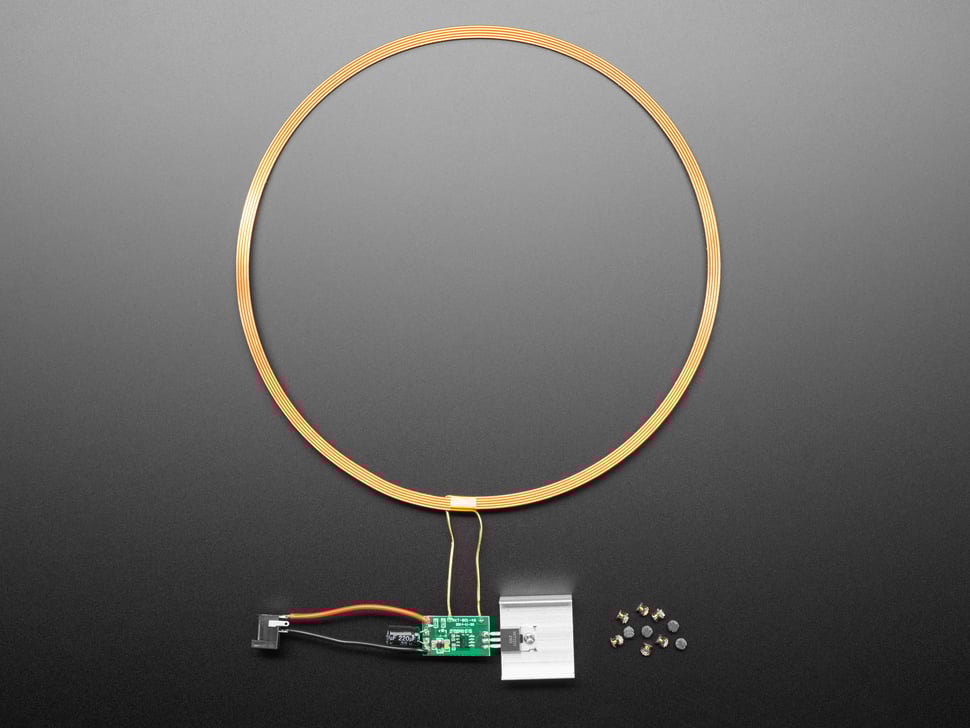 Large Inductive Coil and 10 Wireless LED Kit  - 24V