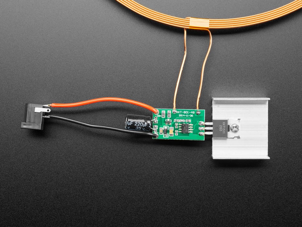 Large Inductive Coil and 10 Wireless LED Kit  - 24V