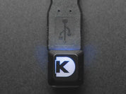 Etched Glow-Through Keycap with Digi-Key Logo