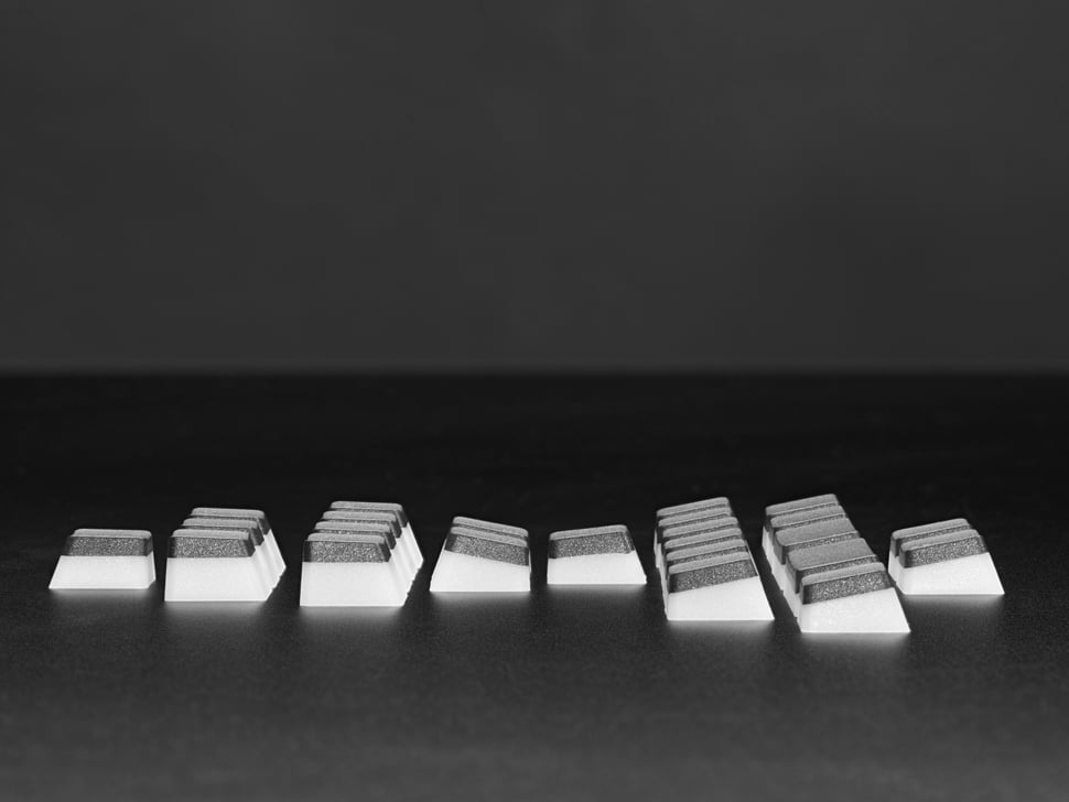 Black Pudding Keycaps - 24 Piece Keyboard Add-On Kit