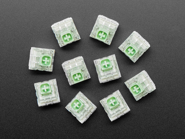 Kailh Mechanical Key Switches - Thick Click Jade Box - 10 pack