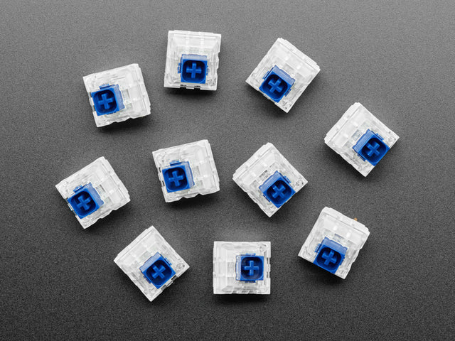 Kailh Mechanical Key Switches - Clicky Navy Blue - 10 pack