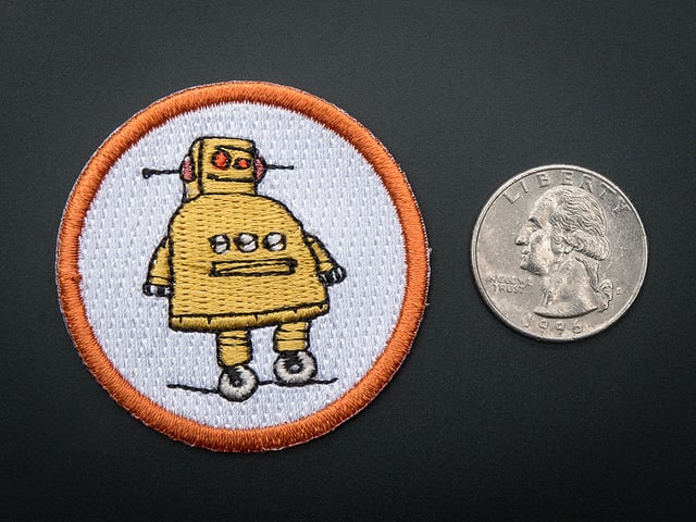 Instructables -  Badge, iron-on patch