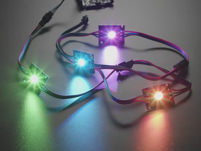 Ultra Bright 4 Watt Chainable RGBW NeoPixel LED - Cool White