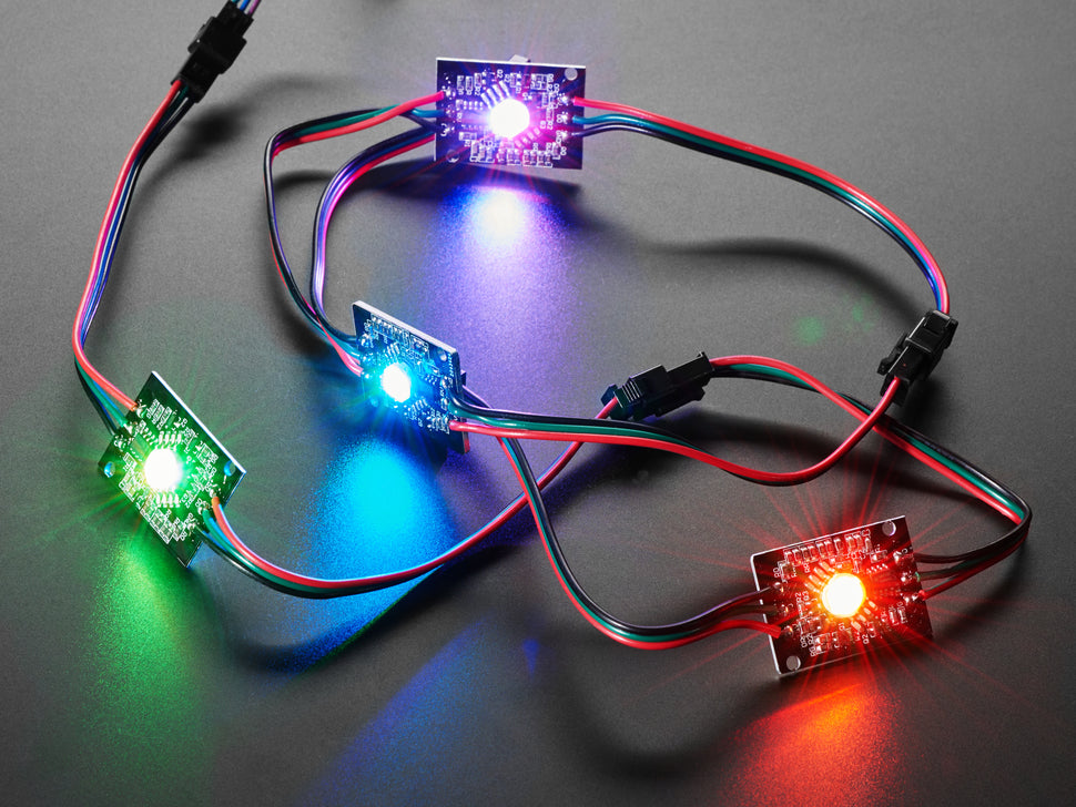 Ultra Bright 4 Watt Chainable RGBW NeoPixel LED - Cool White
