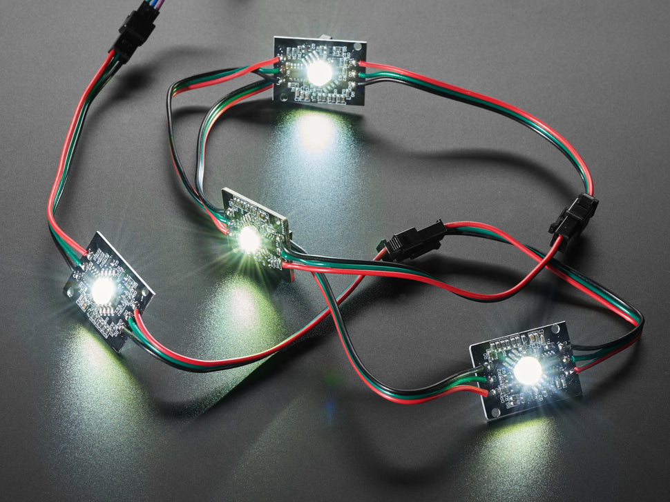Ultra Bright 4 Watt Chainable RGBW NeoPixel LED - Cool White