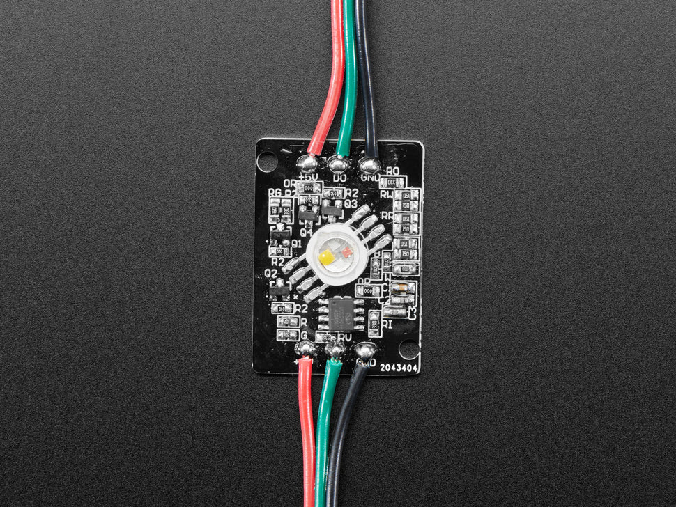 Ultra Bright 4 Watt Chainable RGBW NeoPixel LED - Warm White