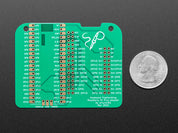 Raspberry Pi Pico Adapter PCB for Keyboard FeatherWing