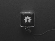 Light Up Key Switch Keychain - Green LED