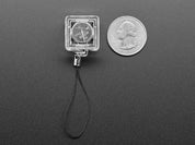 Light Up Key Switch Keychain - White LED