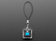 Light Up Key Switch Keychain - Blue LED
