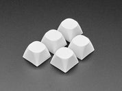 White MA Keycaps for MX Compatible Switches - 5 pack