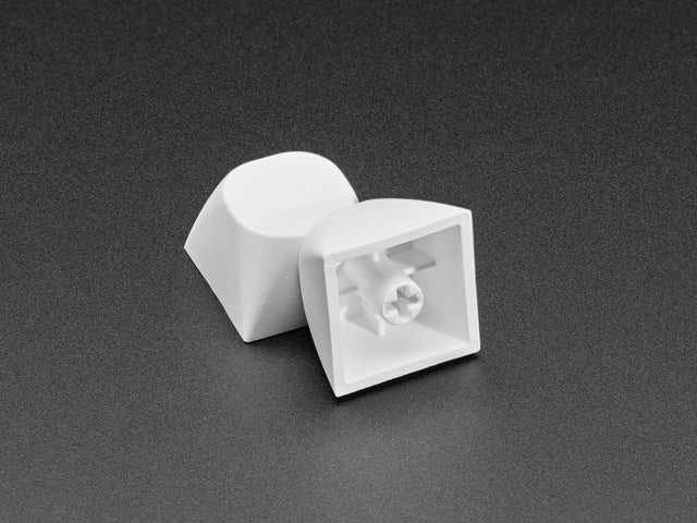 White MA Keycaps for MX Compatible Switches - 5 pack