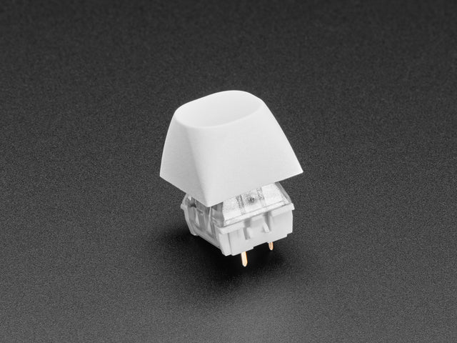 White MA Keycaps for MX Compatible Switches - 5 pack