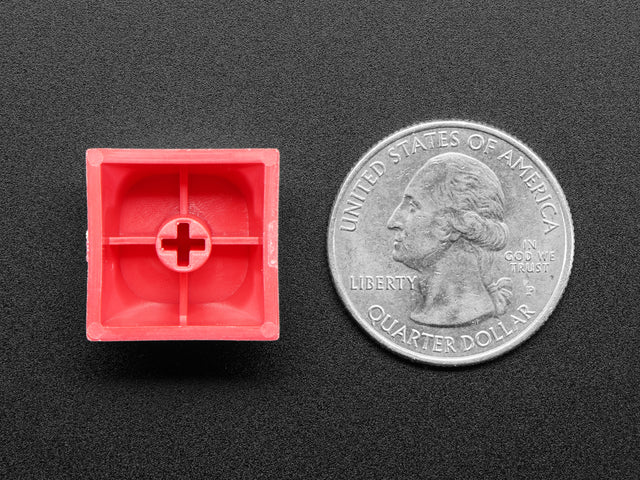 Red MA Keycaps for MX Compatible Switches - 5 pack