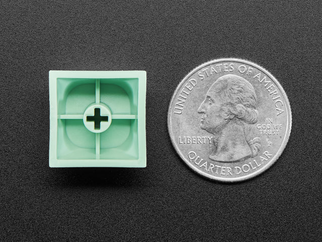 Mint Green MA Keycaps for MX Compatible Switches - 5 pack