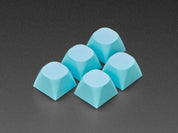 Cyan MA Keycaps for MX Compatible Switches - 5 pack