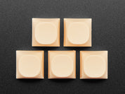 Orange Cream MA Keycaps for MX Compatible Switches - 5 pack