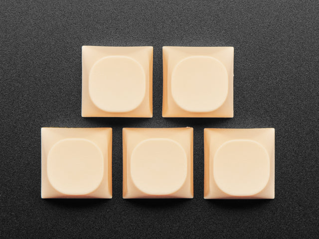 Orange Cream MA Keycaps for MX Compatible Switches - 5 pack