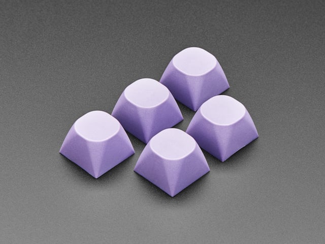 Purple MA Keycaps for MX Compatible Switches - 5 pack